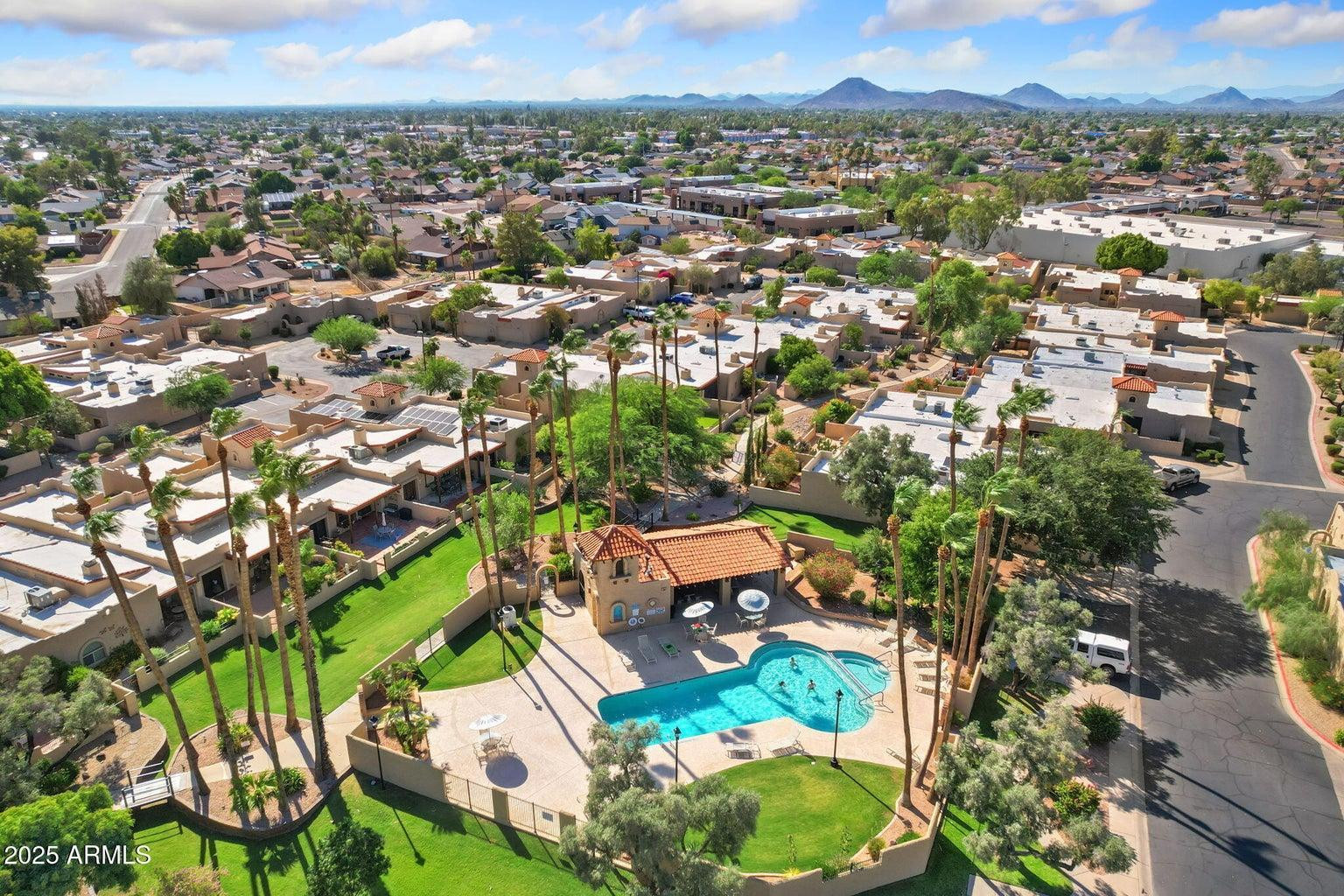 16623 North 29th Drive Phoenix, AZ 85053 - Photo 3 of 13 an aerial view of residential houses with outdoor space and street view