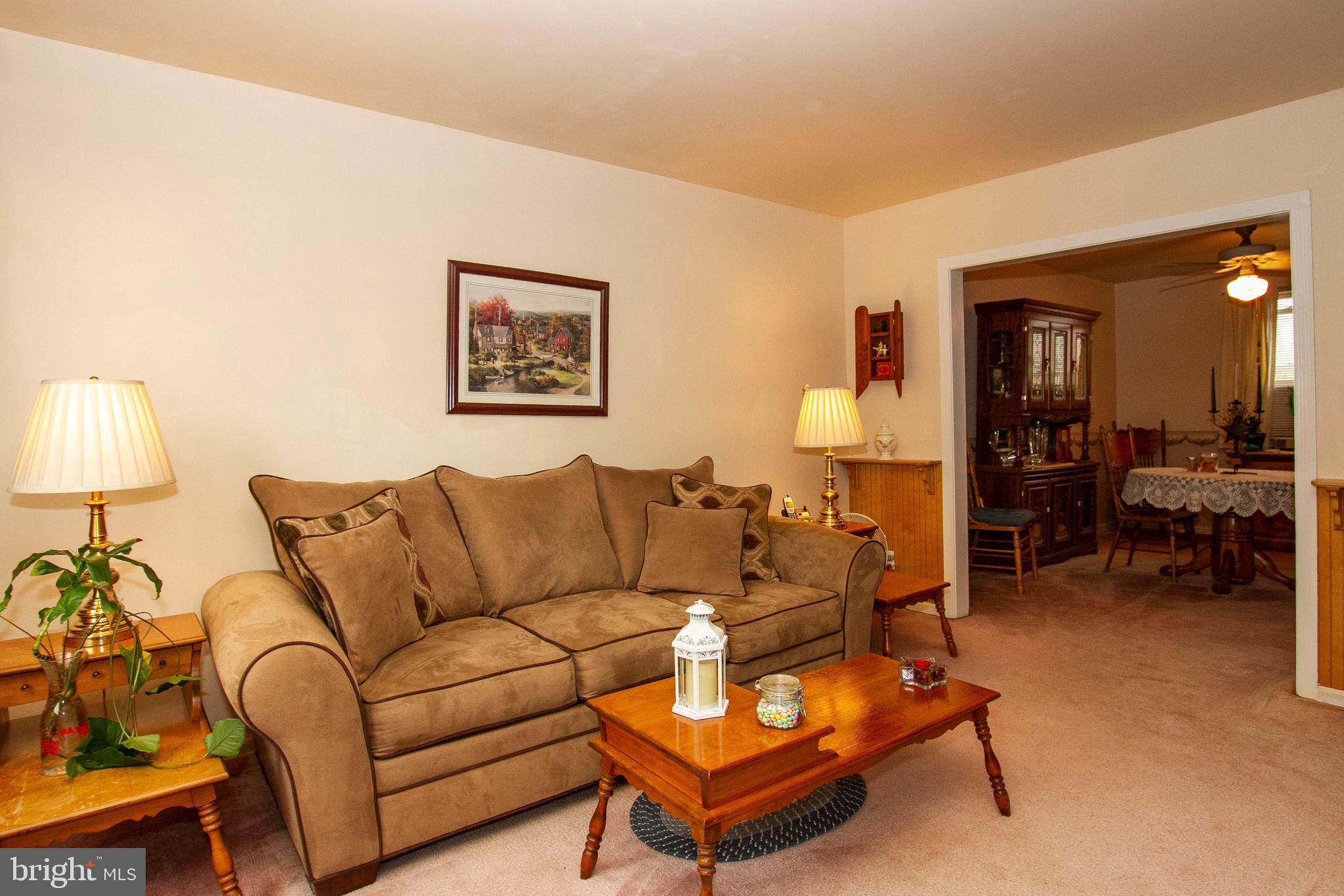 1727 Pin Oak Road Baltimore, MD 21234 - Photo 2 of 26 SPACIOUS LIVING ROOM WITH HARDWOODS UNDER CARPET