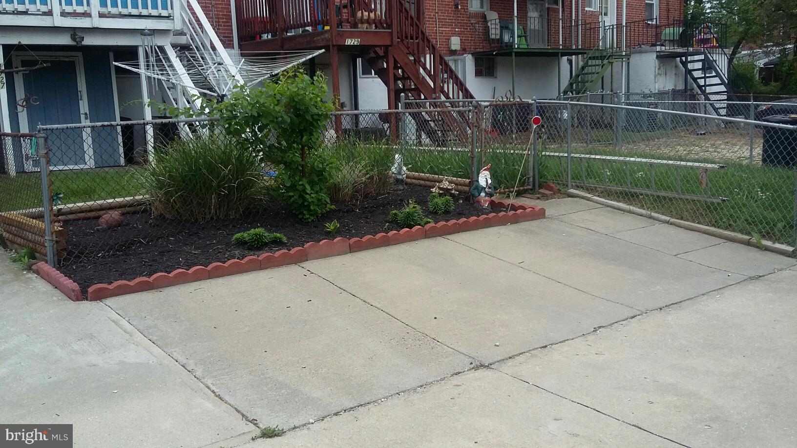 1727 Pin Oak Road Baltimore, MD 21234 - Photo 25 of 26 REAR PARKING PAD, LANDSCAPING!