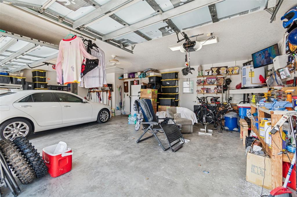 5287 Slater Road Spring Hill, FL 34608 - Photo 53 of 86 a view of a garage with storage