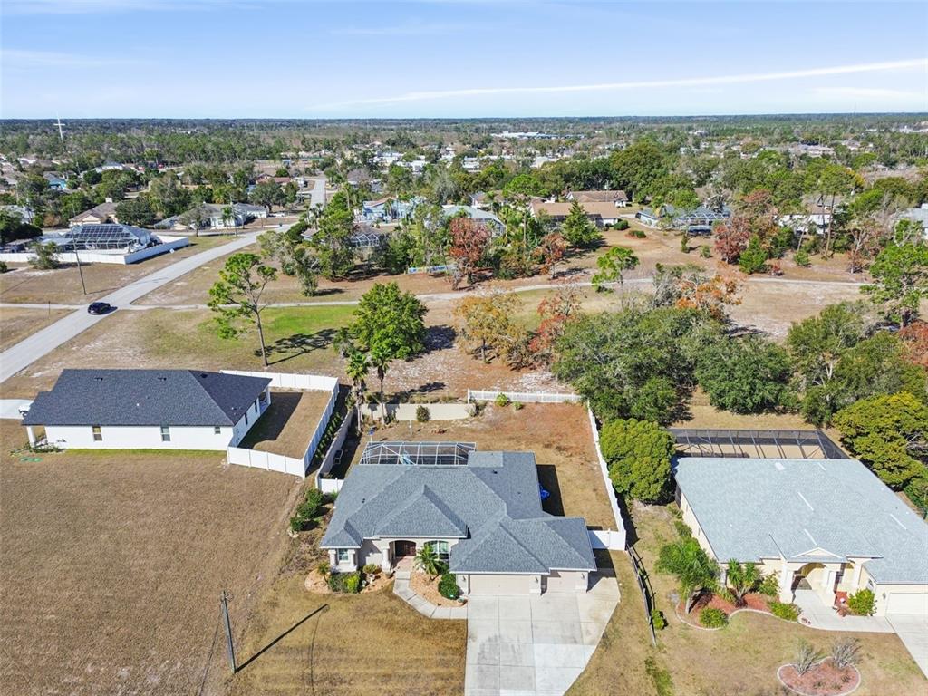 5287 Slater Road Spring Hill, FL 34608 - Photo 76 of 86 an aerial view of a house with outdoor space