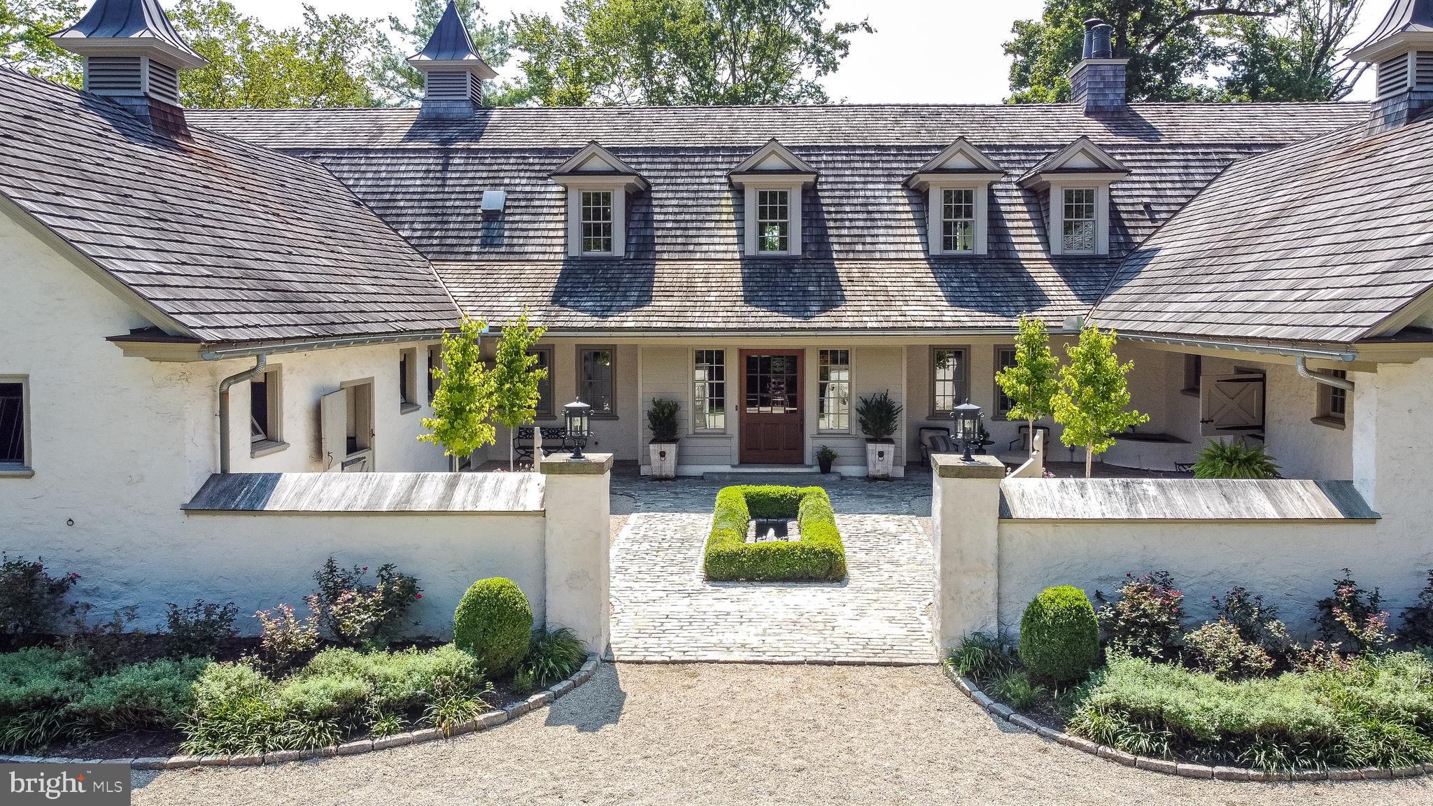 1320 Gypsy Hill Road Ambler, PA 19002 - Photo 6 of 66 View of courtyard with gate open