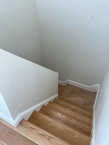 a bedroom with a bed