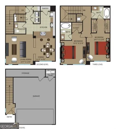 $2,358 | 100 Ladson Court, Unit 525, Decatur, GA 30033