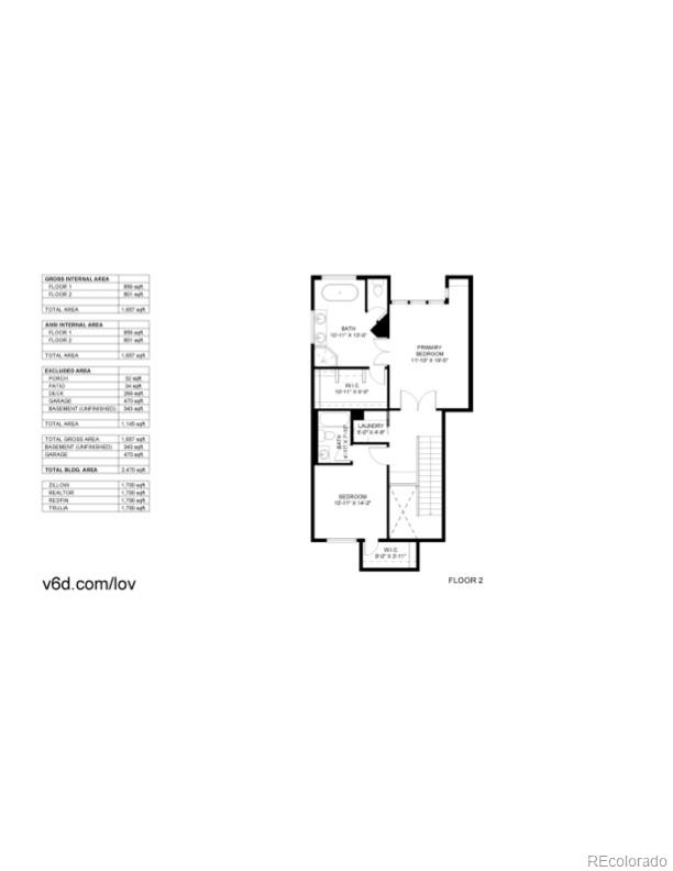 357 Harrison Street Denver, CO 80206 - Photo 40 of 40 a picture of floor plan