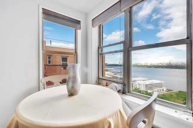 a close view of dining table