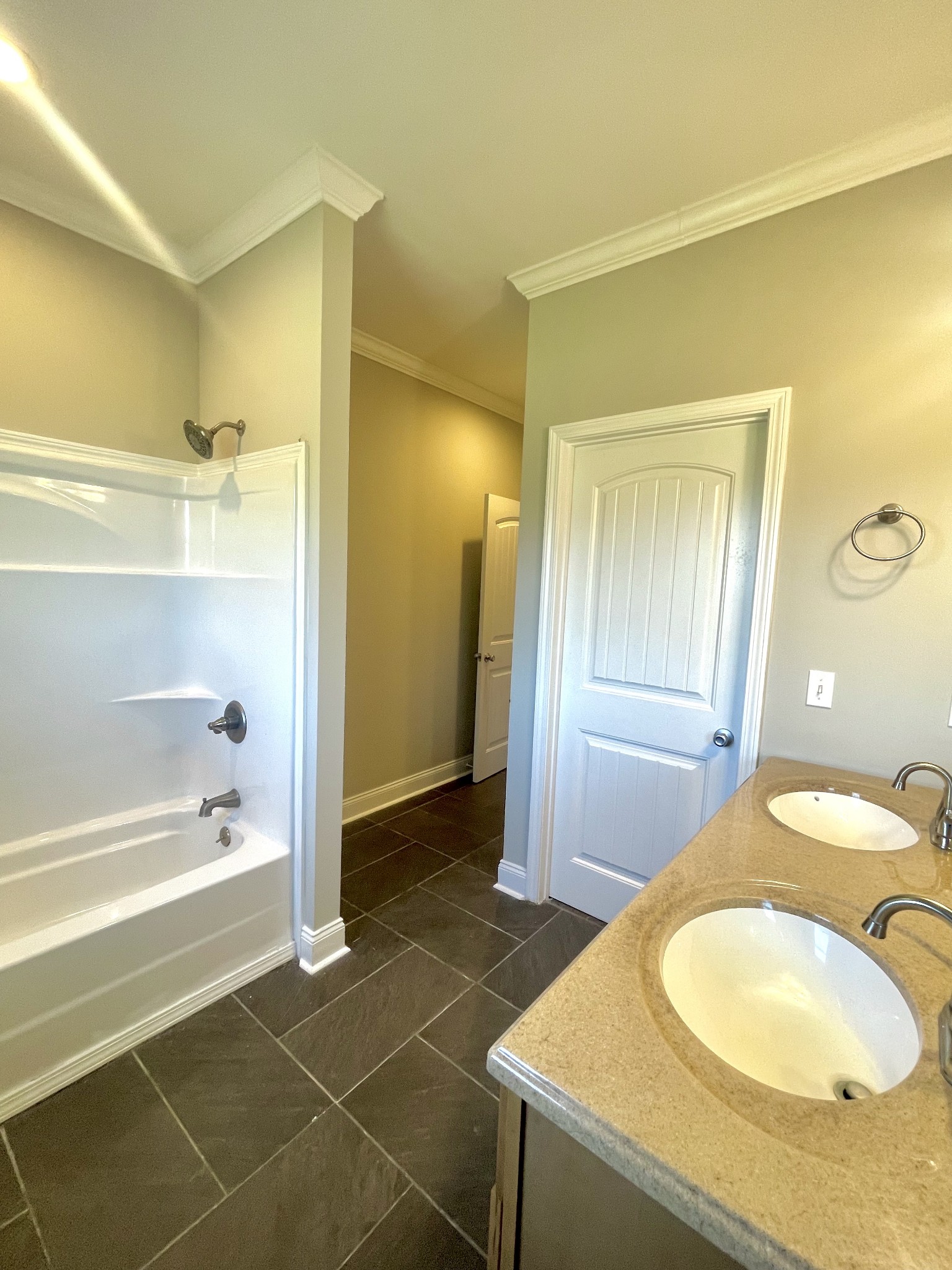 10591 Bell Station Road Oak Grove, KY 42262 - Photo 21 of 35 a bathroom with a granite countertop sink and a mirror