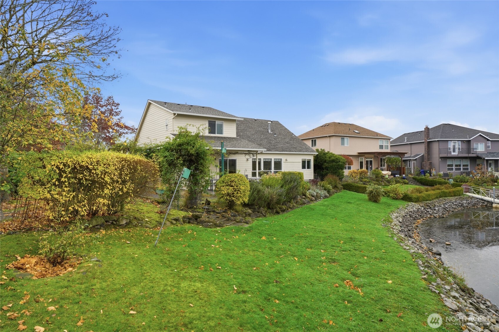 3550 Northeast 214th Avenue Fairview, OR 97024 - Photo 29 of 40 a front view of a house with a yard