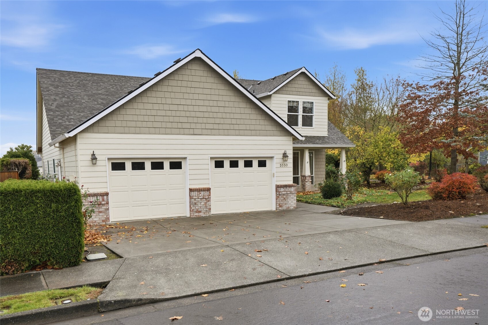 3550 Northeast 214th Avenue Fairview, OR 97024 - Photo 3 of 40 a view of a house with a yard and large trees