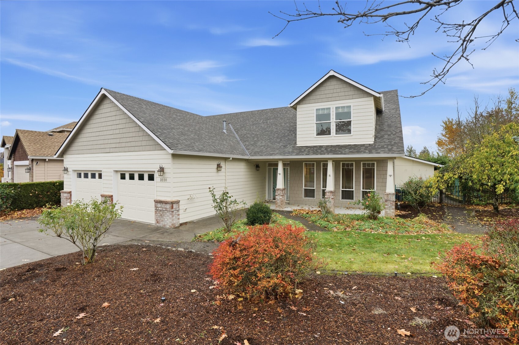 3550 Northeast 214th Avenue Fairview, OR 97024 - Photo 4 of 40 a front view of a house with garden