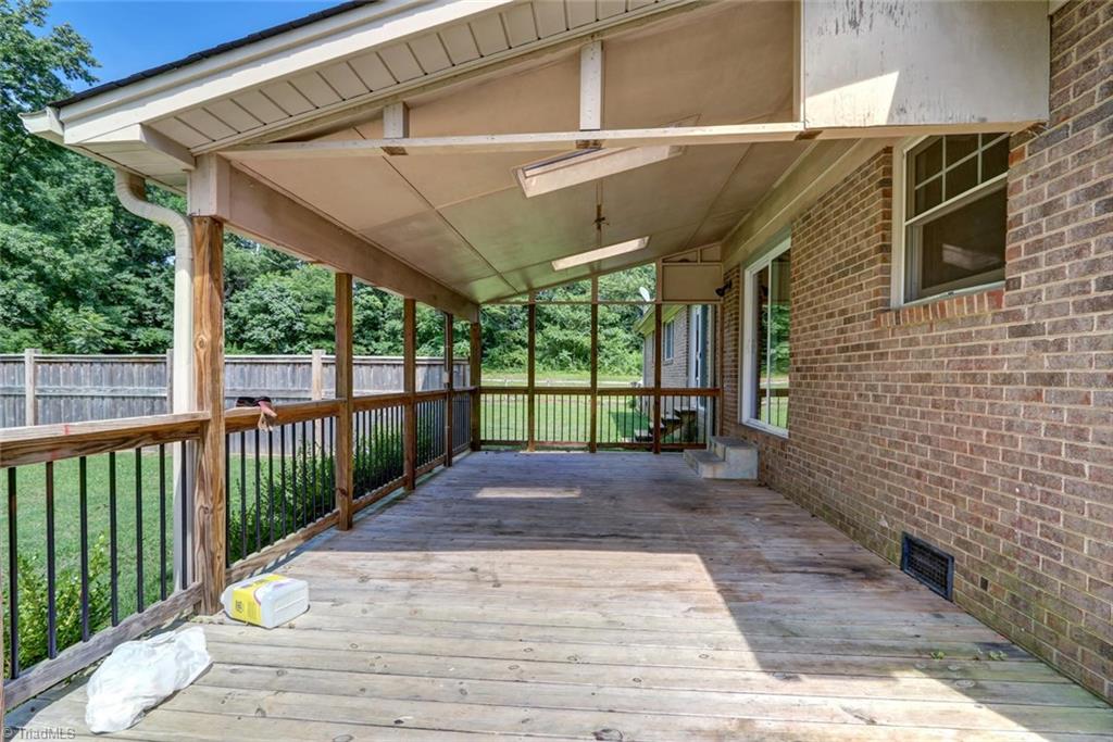 3389 Wayne White Road Climax, NC 27233 - Photo 19 of 30 Covered back porch