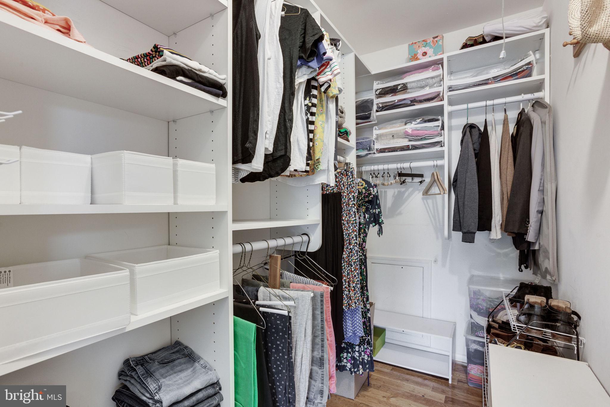 9129 Saffron Lane Silver Spring, MD 20901 - Photo 22 of 38 Master bedroom walk in closet abundant w storage