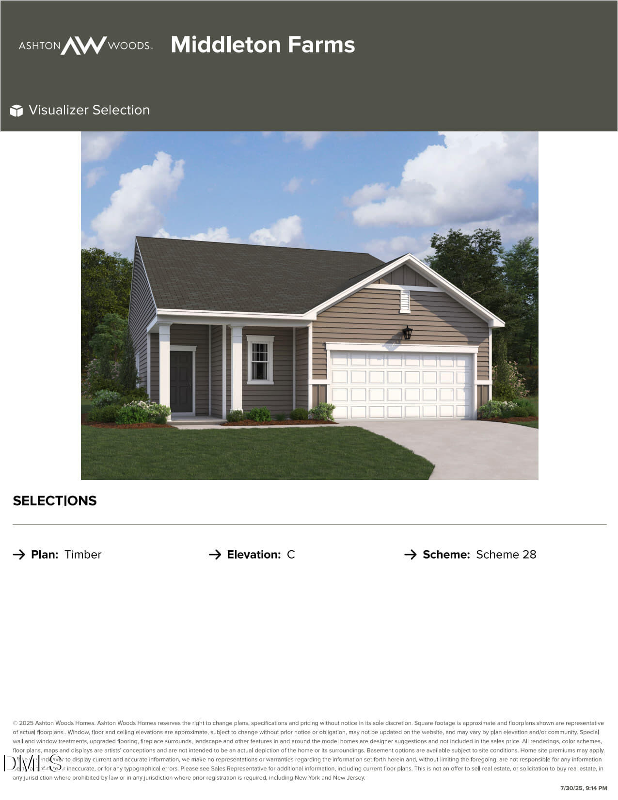 11224 Salers Loop Middlesex, NC 27557 - Photo 38 of 52 MID 121 Ext color Vis_3