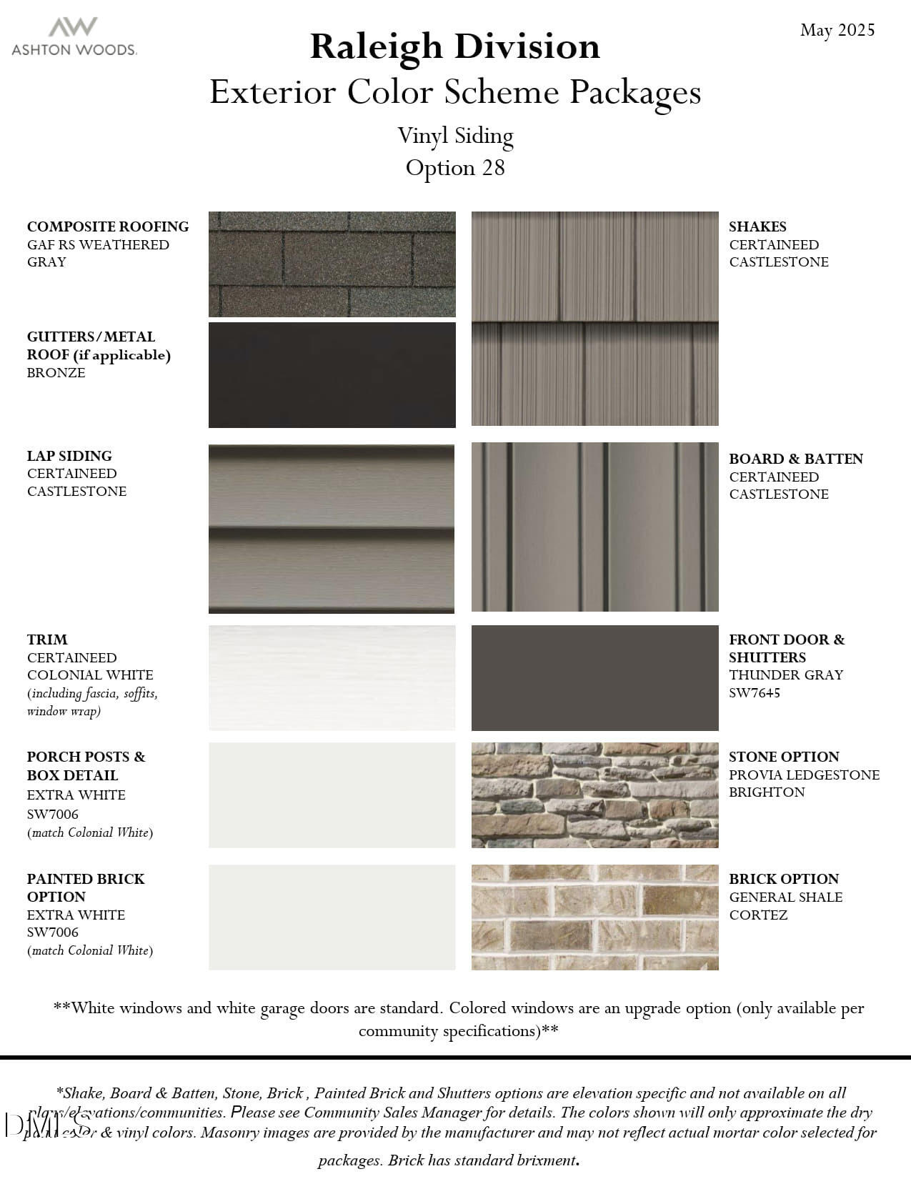 11224 Salers Loop Middlesex, NC 27557 - Photo 39 of 52 Middleton Farms - Exterior Color Schemes