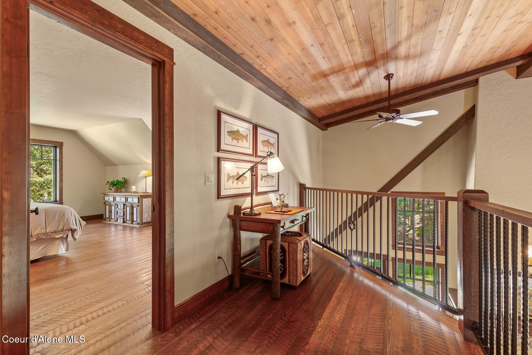4456 East Eagles Mere Road Harrison, ID 83833 - Photo 33 of 64 Loft overlooking the great room