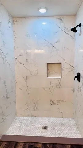 a view of a wooden floor