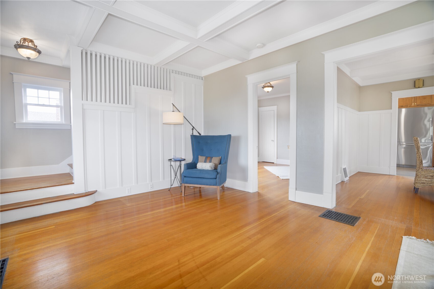 712 33rd Street Everett, WA 98201 - Photo 5 of 29 a view of livingroom with furniture and wooden floor