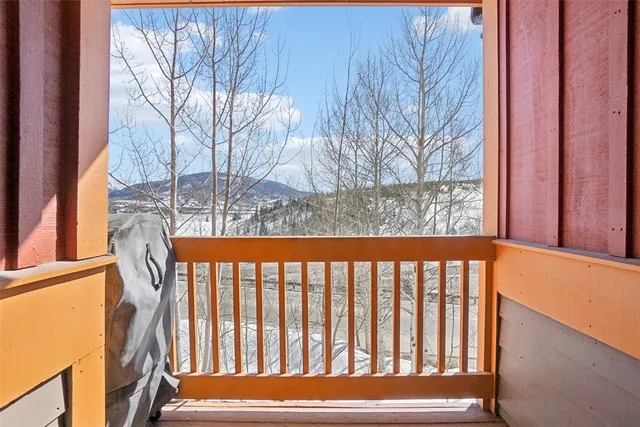 a backyard with wooden fence