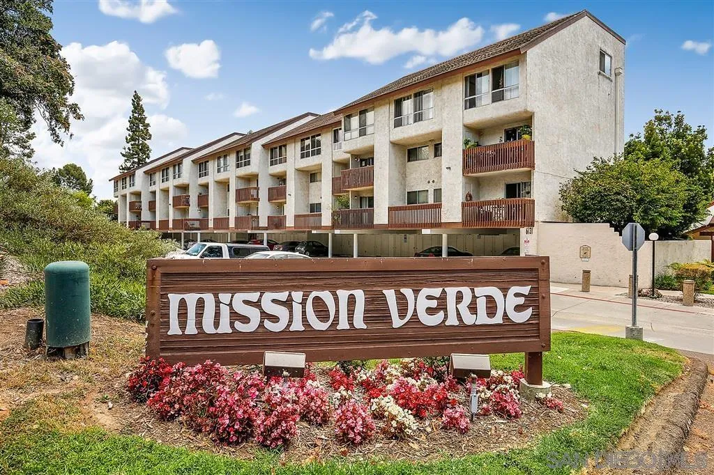 6111 Rancho Mission Road San Diego, CA 92108 - Photo 1 of 1 a sign on the side of the building