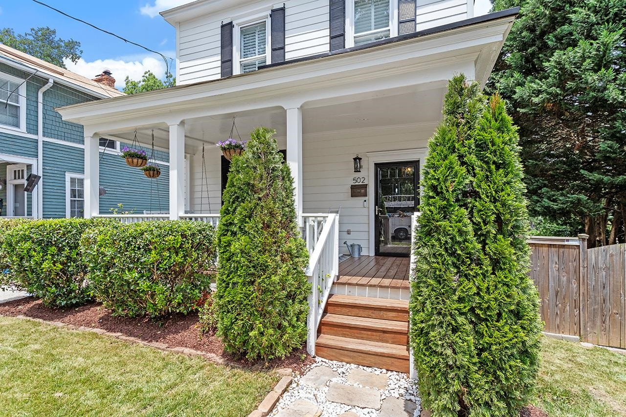 502 Cleveland Street Raleigh, NC 27605 - Photo 34 of 36 front view of a house