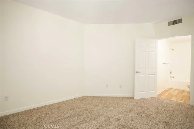 a view of empty room