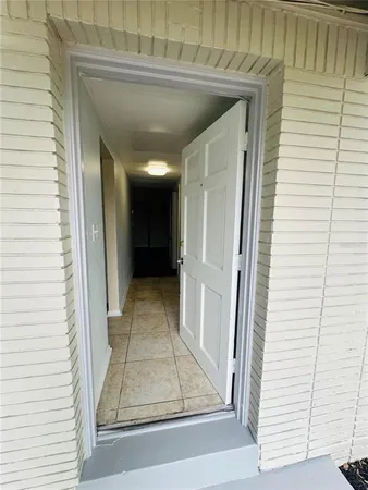 a view of a entryway door of the house