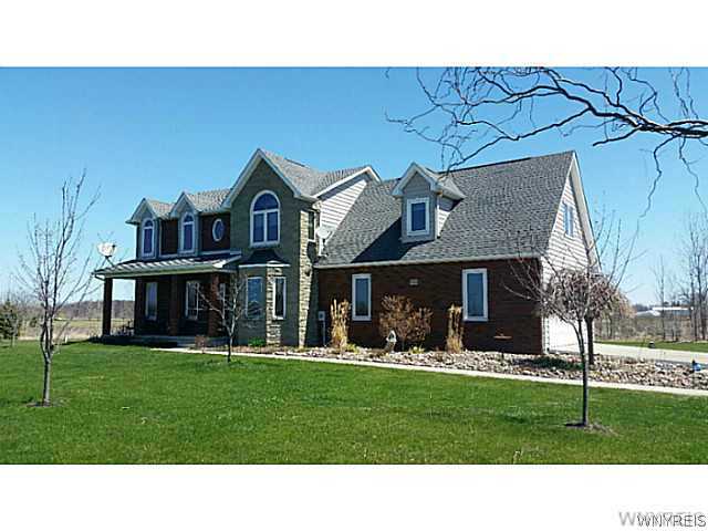 9100 Lapp Road Clarence, NY 14032 - Photo 1 of 1 Exterior Front. 2.5 attached garage w/plenty of pa
