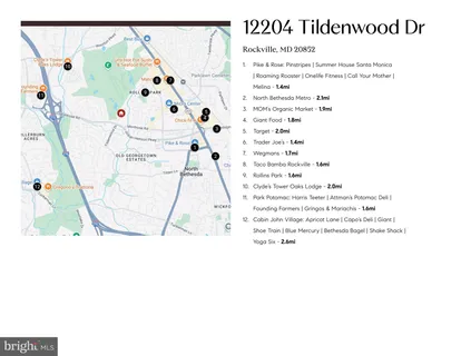 $840,000 | 12204 Tildenwood Drive, Rockville, MD 20852