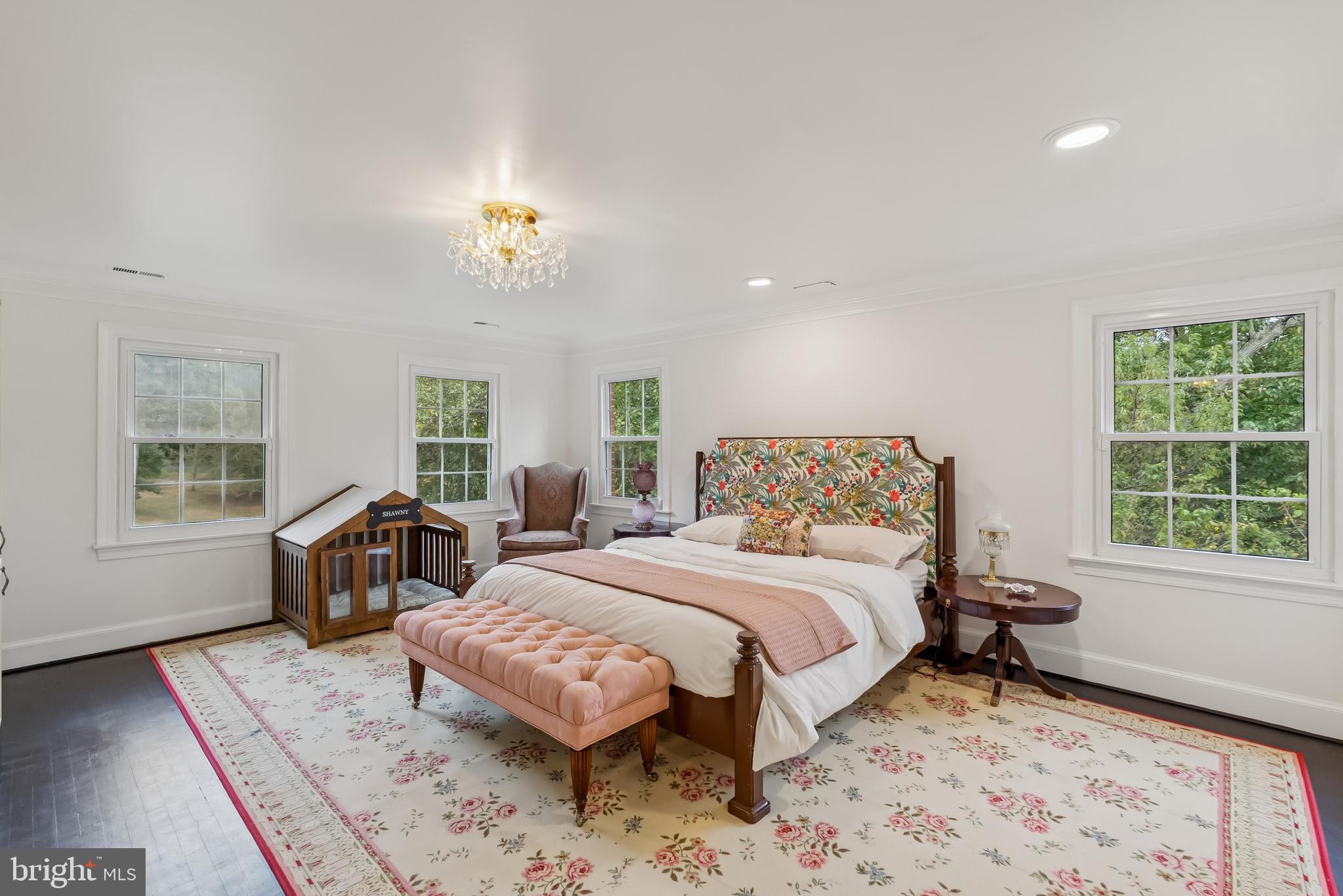10900 Tara Road Potomac, MD 20854 - Photo 17 of 33 a bedroom with a bed next to a window with outer view