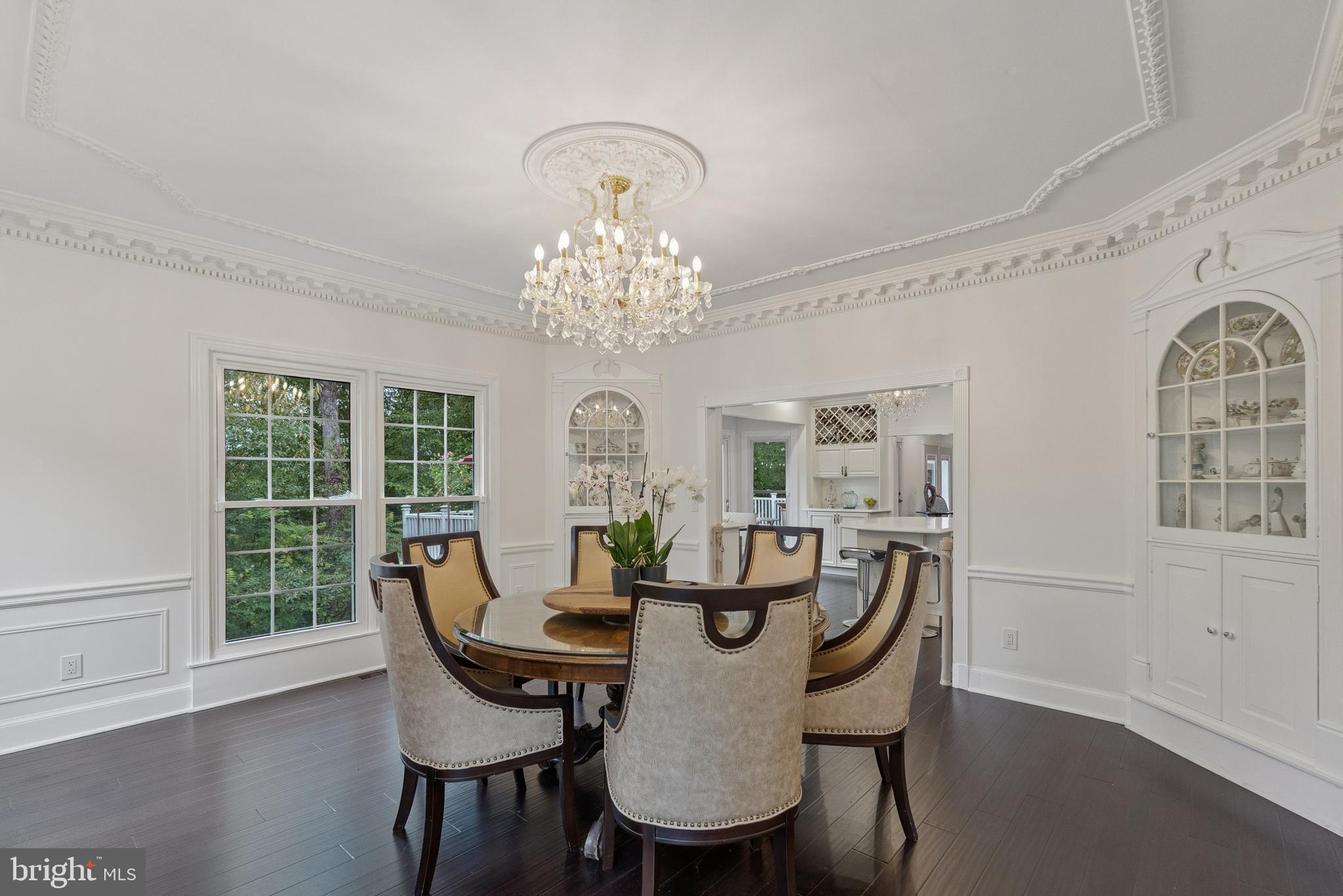 10900 Tara Road Potomac, MD 20854 - Photo 8 of 33 a view of a dining room with furniture window and outside view