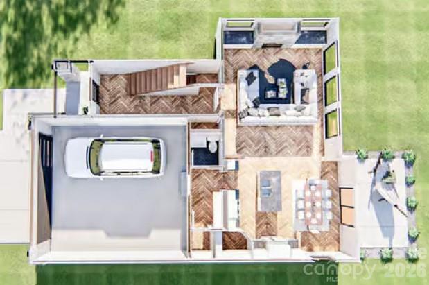 313 Iron Ridge Loop, Unit 16 Asheville, NC 28806 - Photo 5 of 9 a front view of a house with garden