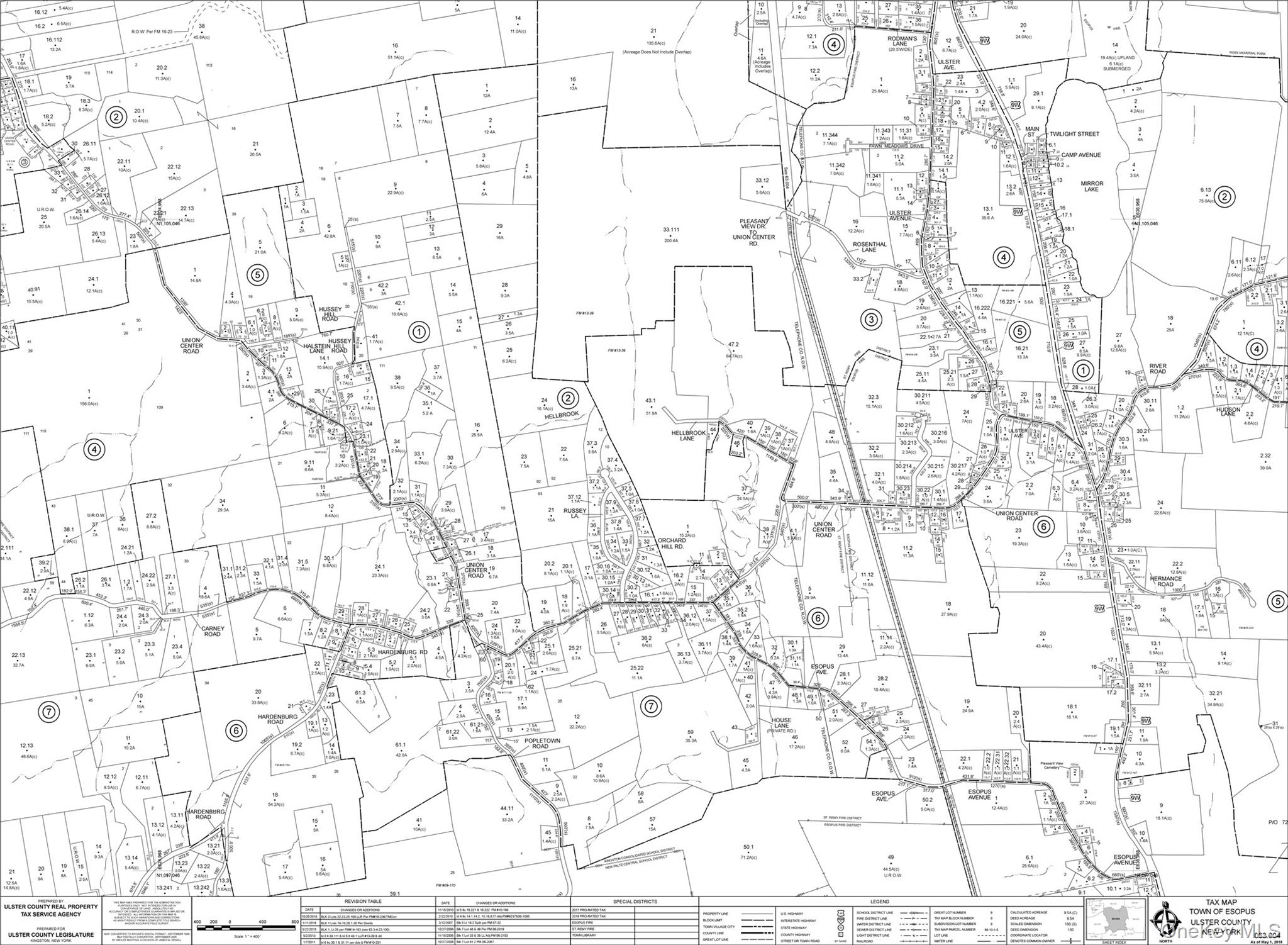 378 Union Center Road Ulster Park, NY 12487 - Photo 15 of 15 Map showing property parcels