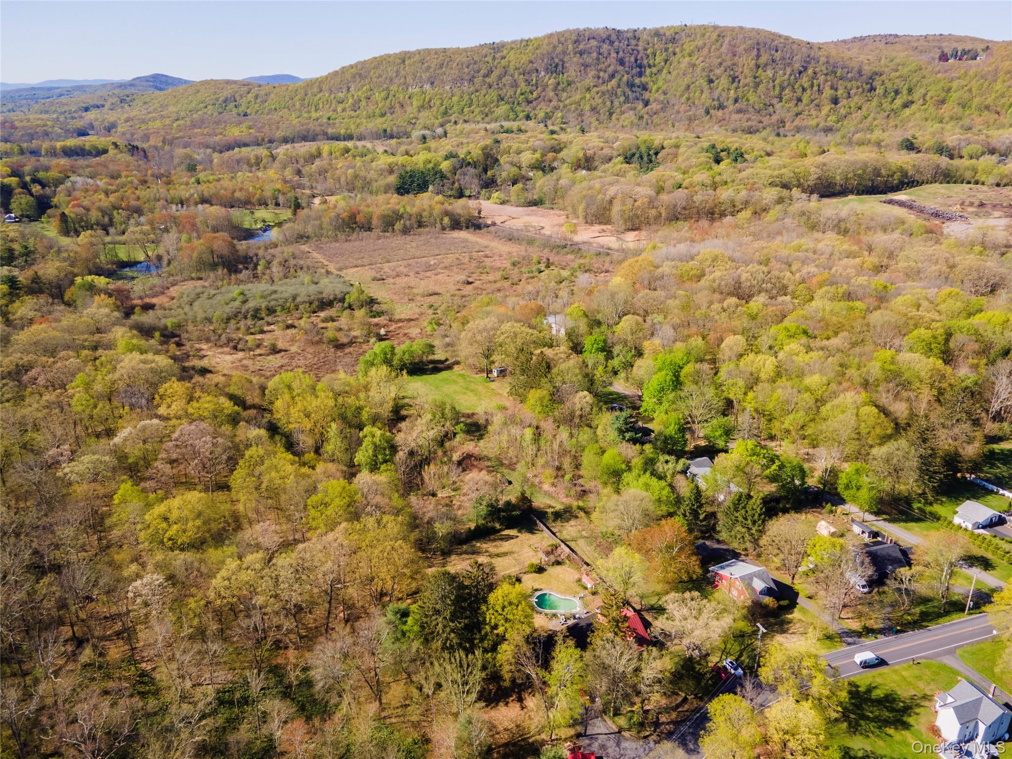378 Union Center Road Ulster Park, NY 12487 - Photo 4 of 15 Aerial view of a mountain backdrop