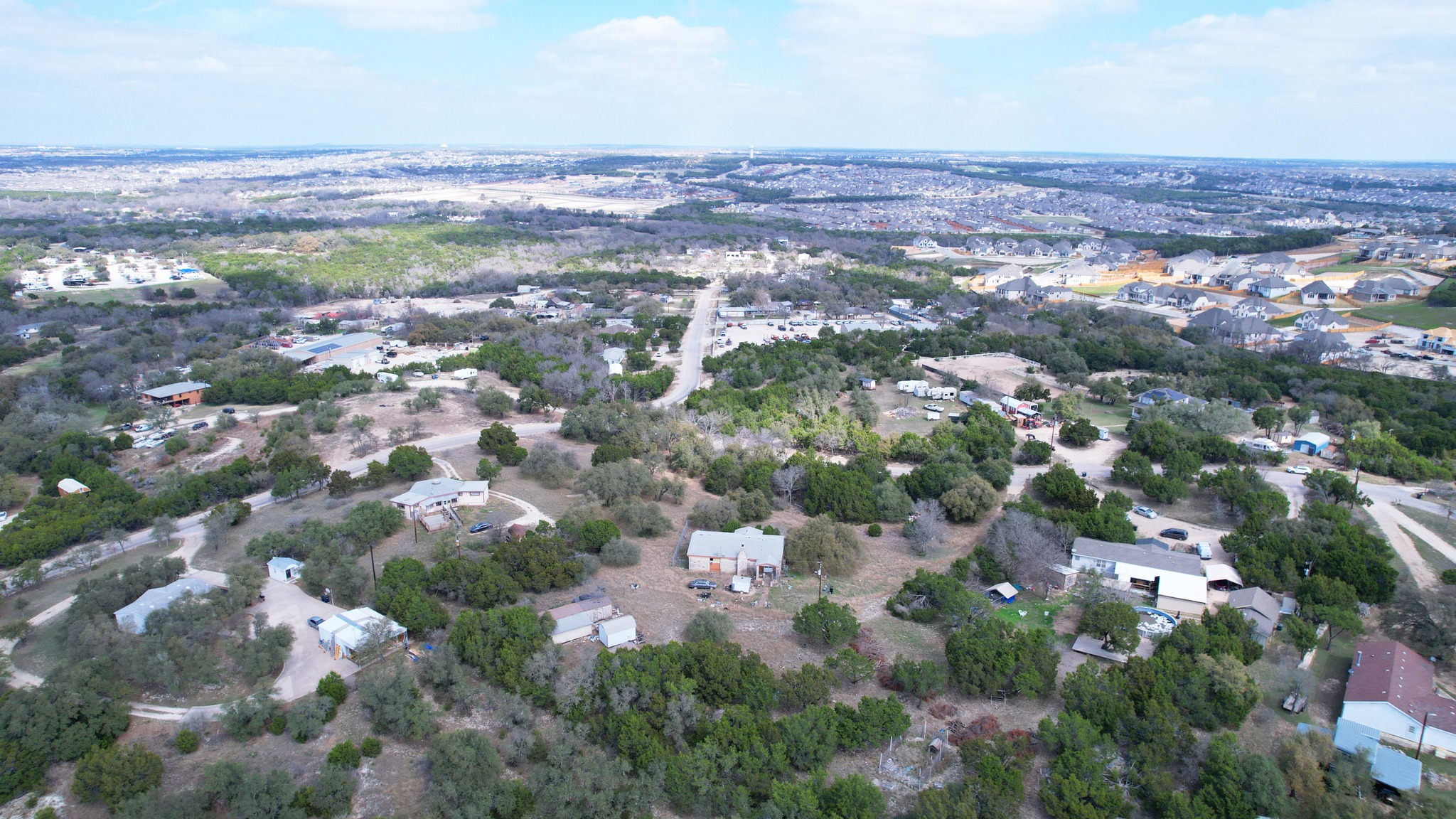150 Mikes Way Leander, TX 78641 - Photo 16 of 21 an aerial view of residential building with green space