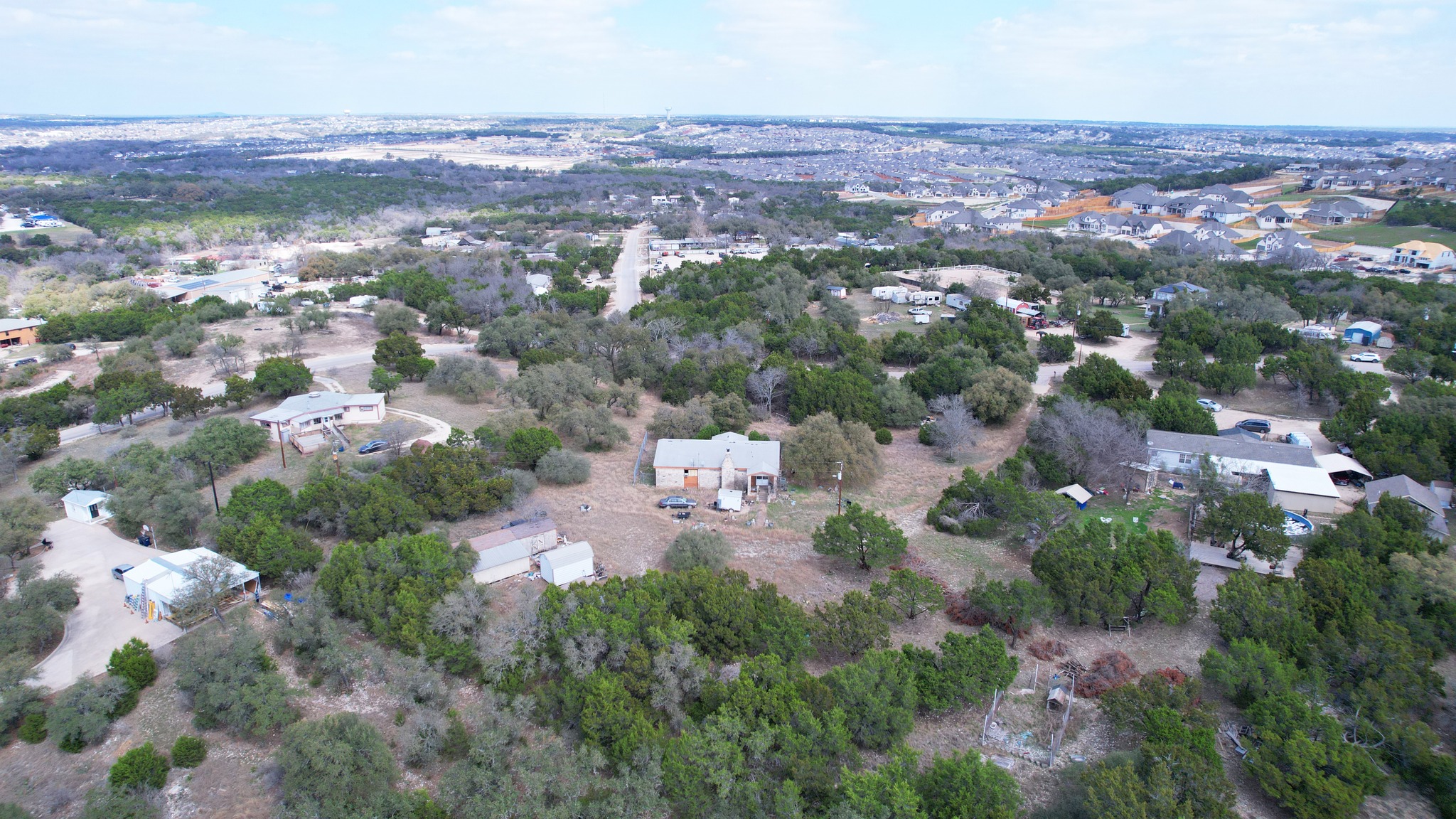 150 Mikes Way Leander, TX 78641 - Photo 8 of 21 an aerial view of a city