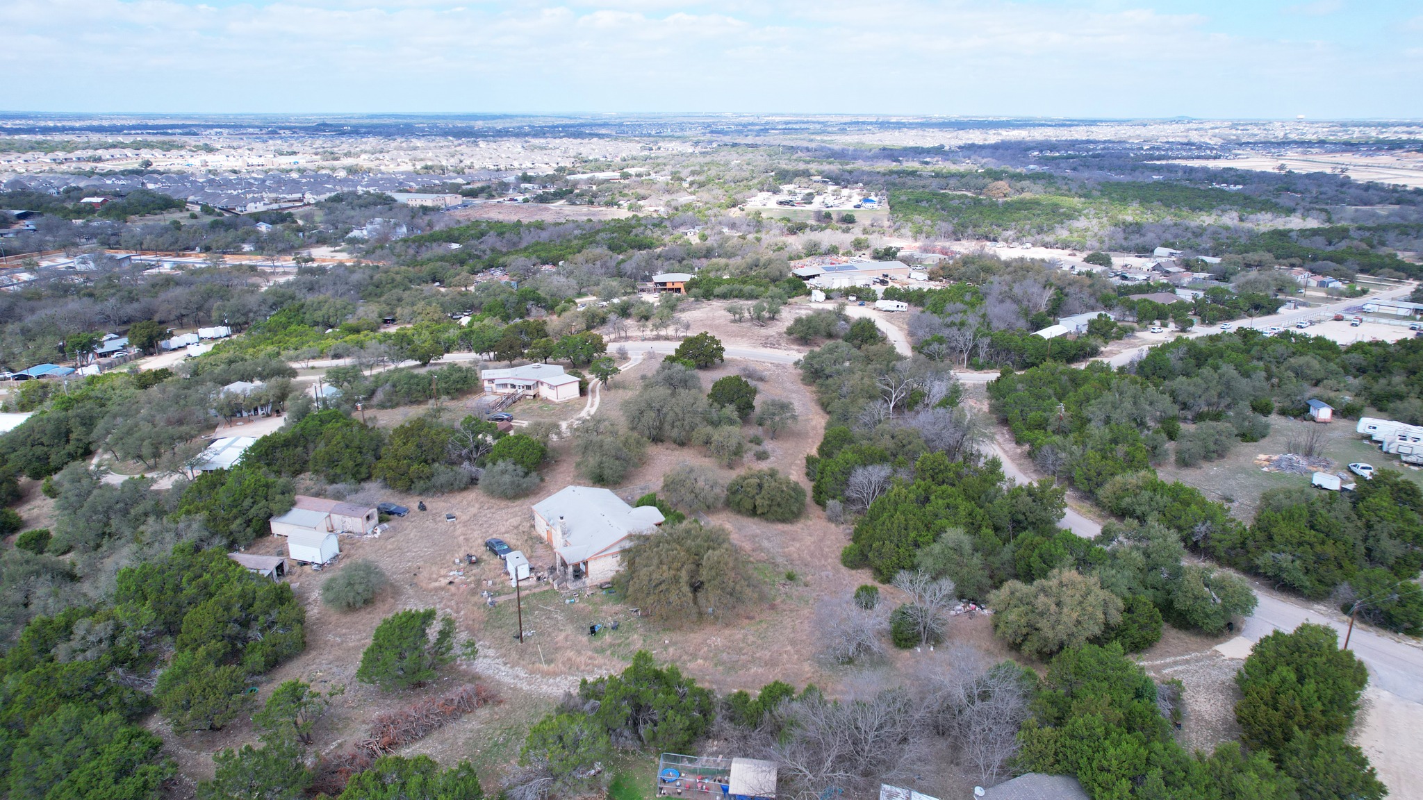 150 Mikes Way Leander, TX 78641 - Photo 9 of 21 an aerial view of multiple house
