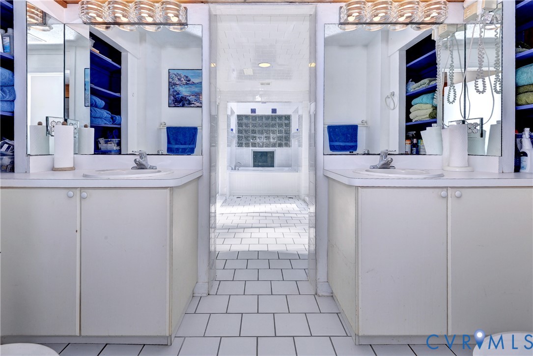 8615 Historical Path Road New Kent, VA 23124 - Photo 36 of 50 a kitchen with a sink and cabinets