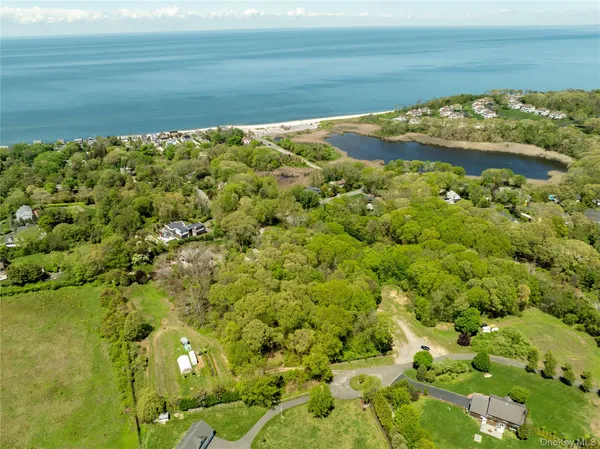 a view of an outdoor space and a swimming pool