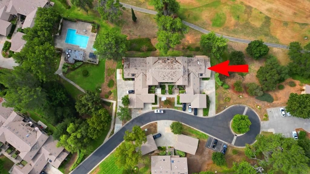 4119 Oak Island Lane Fallbrook, CA 92028 - Photo 43 of 54 an aerial view of house with yard swimming pool and outdoor seating