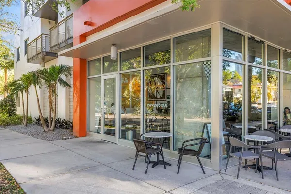 a front view of multiple house