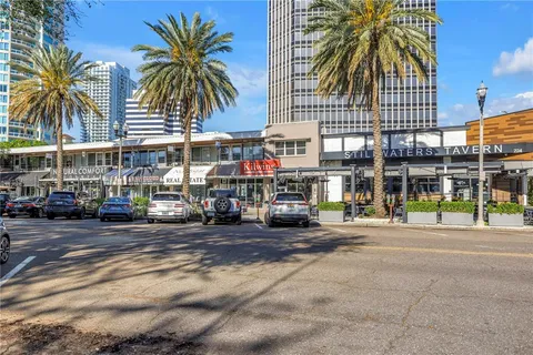 a view of street with trees