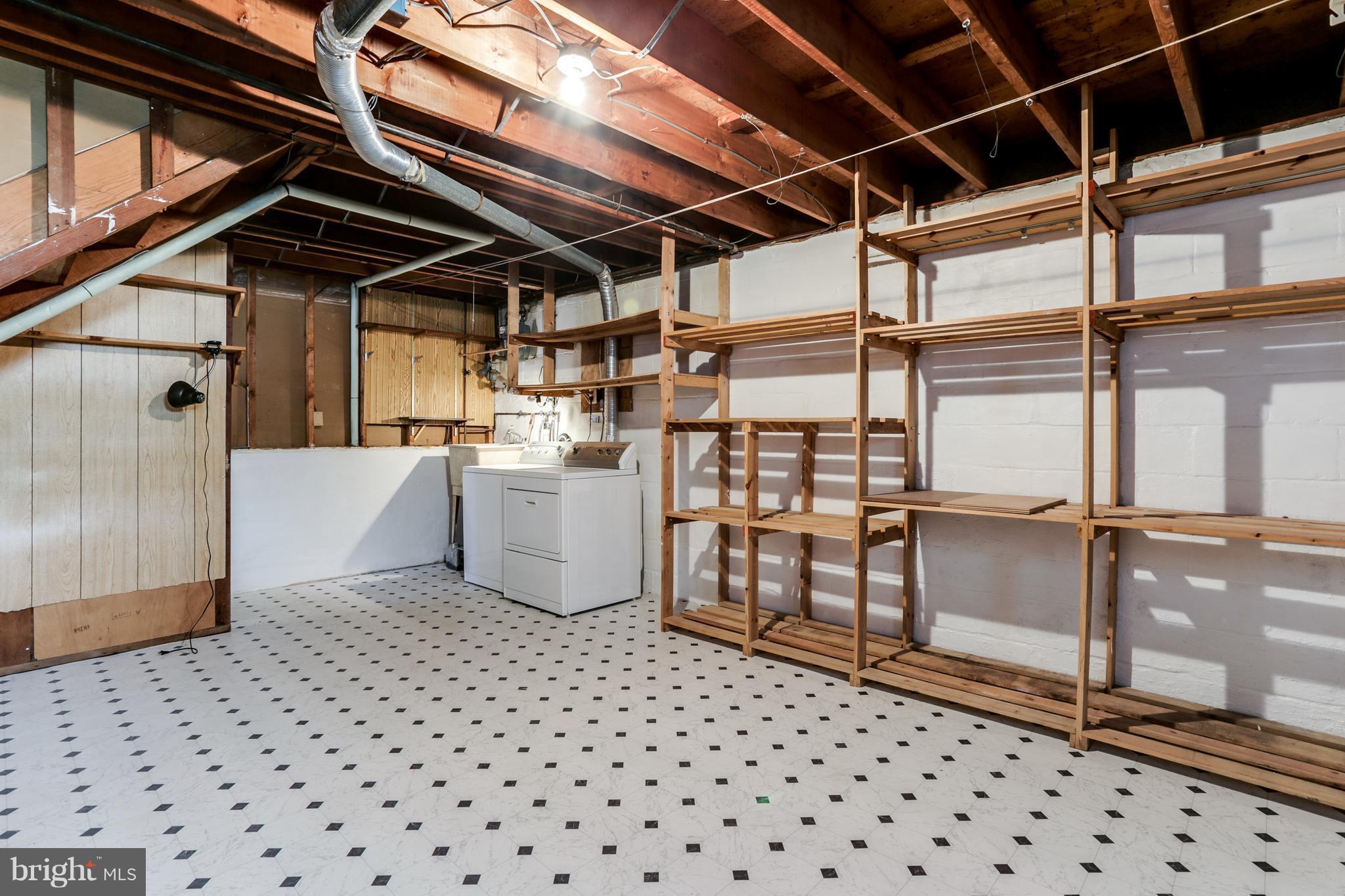 5912 Oakland Road Baltimore, MD 21227 - Photo 25 of 30 Storage / Laundry Area