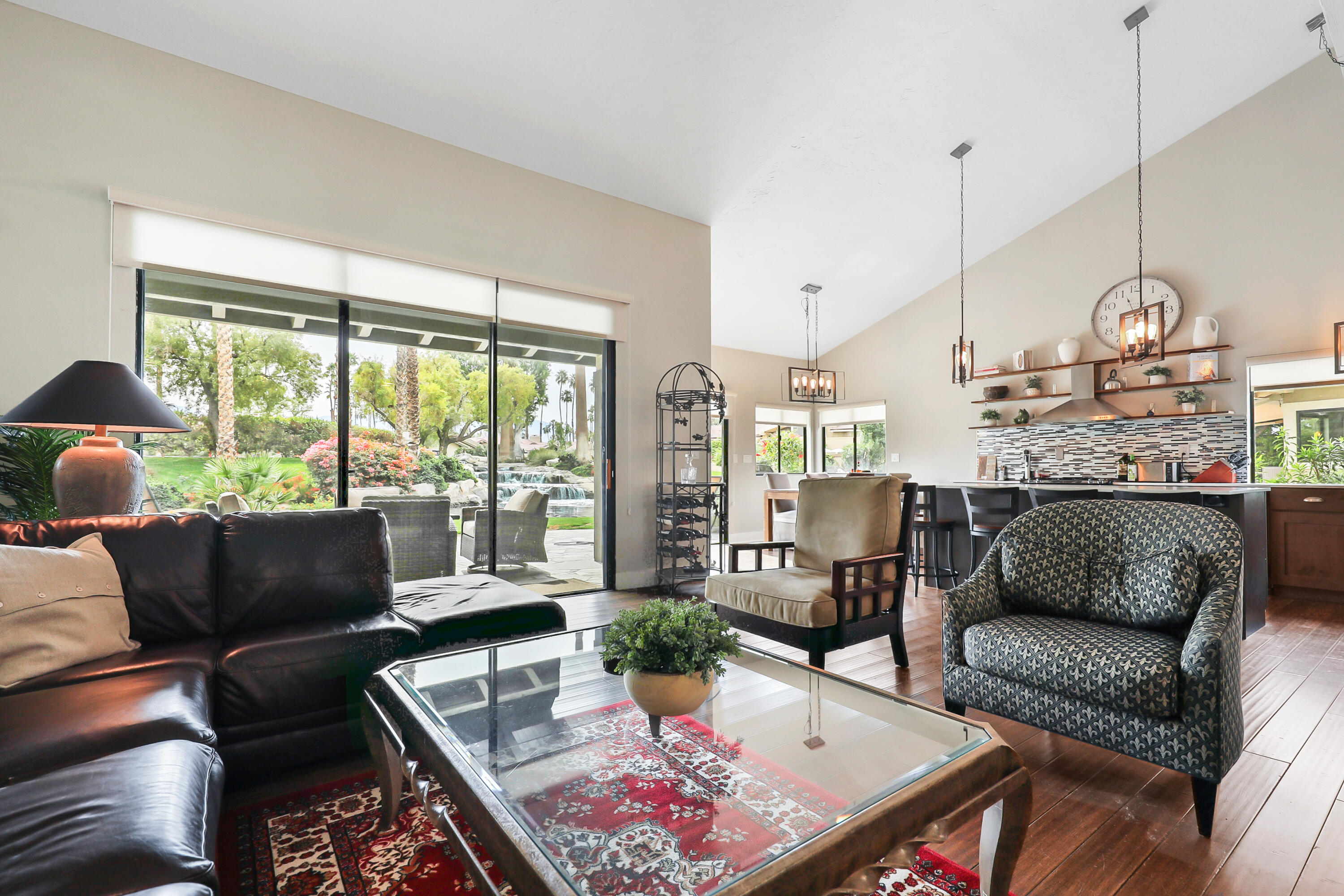 331 Red River Road Palm Desert, CA 92211 - Photo 7 of 56 a living room with furniture and a large window