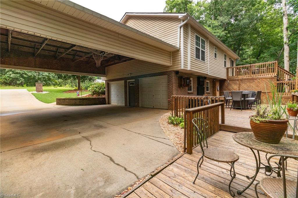 7511 McGee Road Rural Hall, NC 27045 - Photo 28 of 40 Lower Level Deck