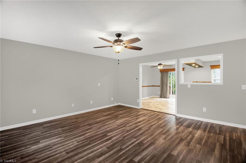 7511 McGee Road Rural Hall, NC 27045 - Photo 5 of 40 Living Room with new paint & new floor