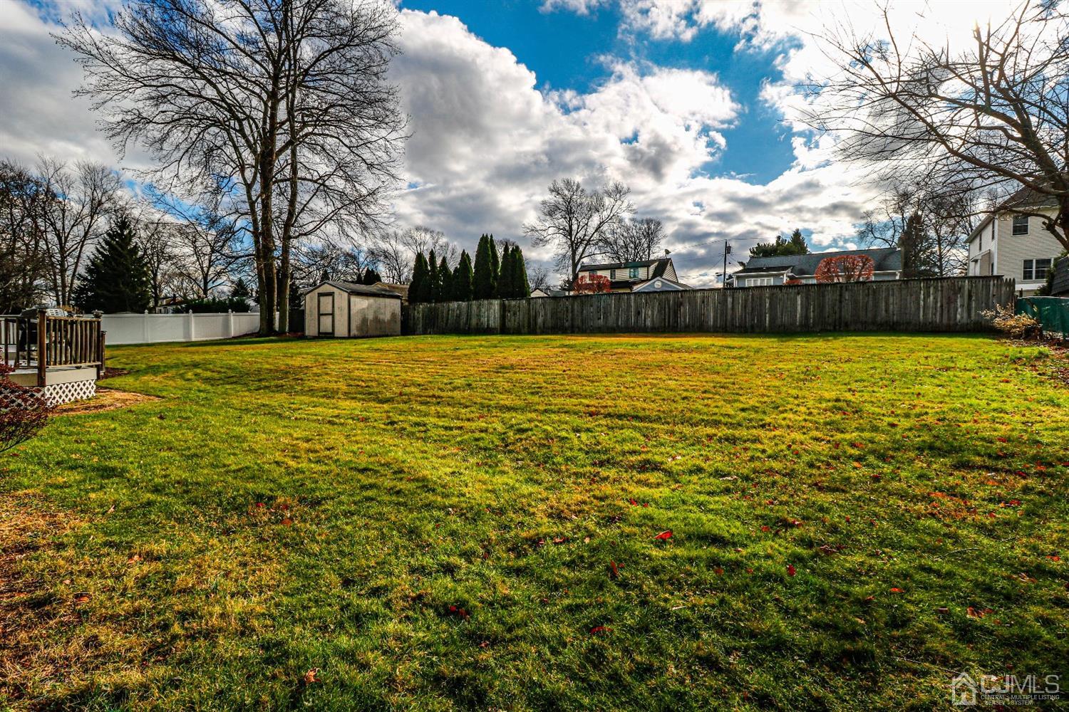 147 Oxford Road Colonia, NJ 07067 - Photo 30 of 31 Sun drenched expansive back yard.