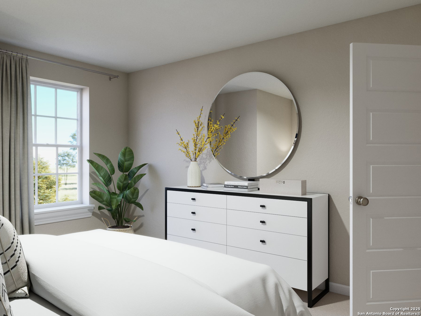 11103 Luckenbach Loop Converse, TX 78109 - Photo 26 of 28 a bedroom with a bed and a dresser