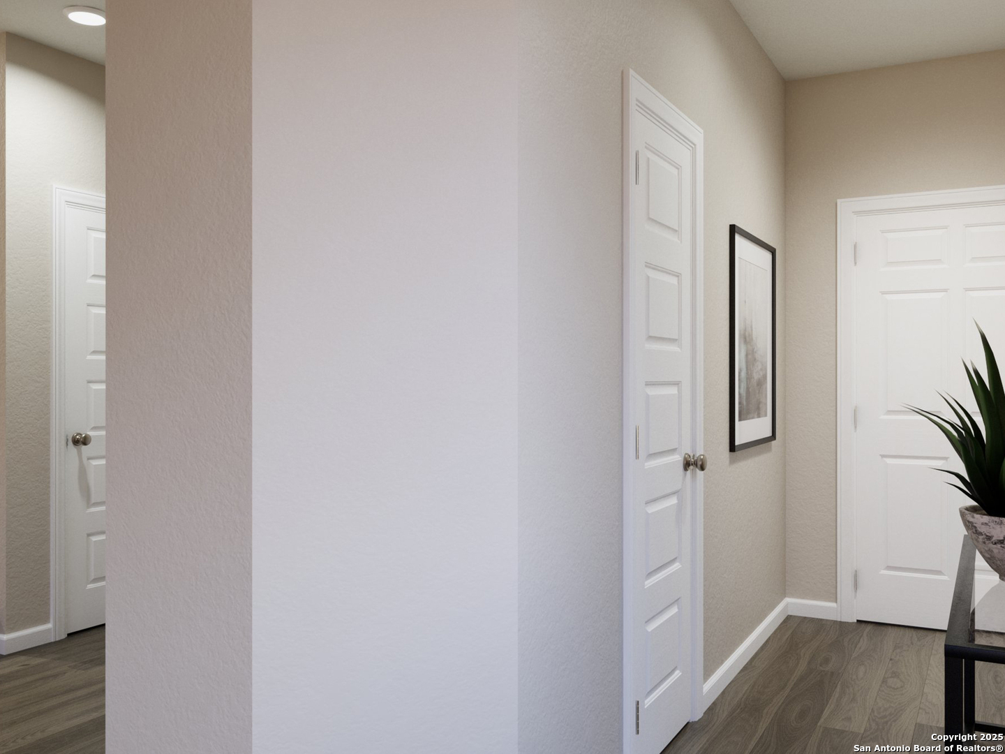 11103 Luckenbach Loop Converse, TX 78109 - Photo 6 of 28 a view of hallway with wooden floor