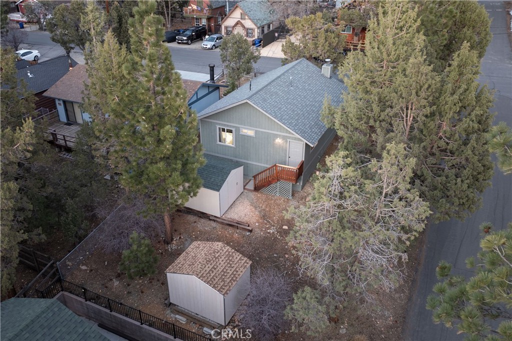 196 Sunset Lane Sugarloaf, CA 92386 - Photo 25 of 26 an aerial view of a house with outdoor space