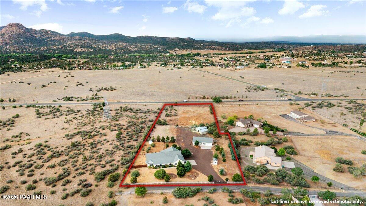 10540 North Patina Road Prescott, AZ 86305 - Photo 48 of 52 48-Aerial View N